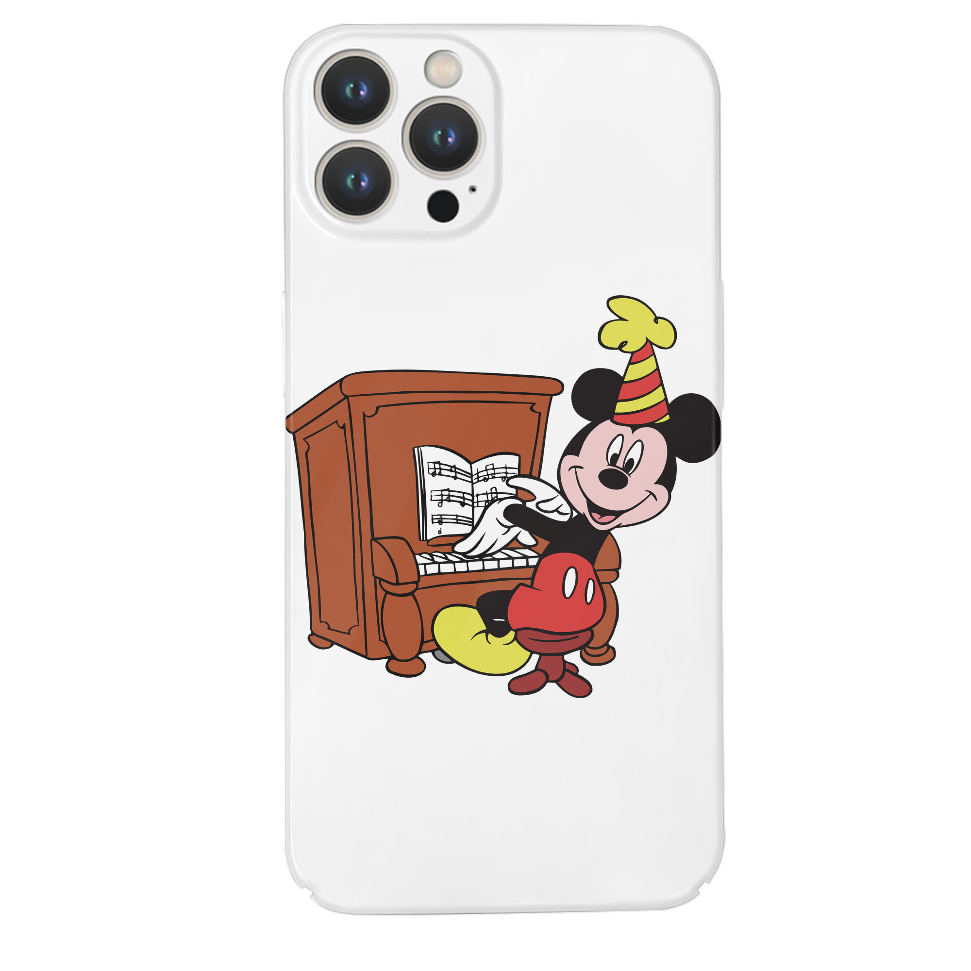 （画像用） ミッキーマウス Mickey Mouse 【iPhone 14シリーズ対応】ハードケース
